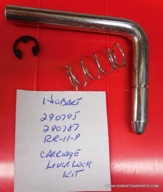 Carriage Lock Lever Kit for Hobart 5700, 5701, 5801, 6614 & 6801 Meat Saws